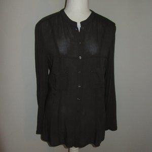 Women's MARCS Semi-sheer Blouse Size 12 NWT